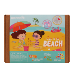 Set educational Kit de creatie 3-in-1 o zi pe plaja